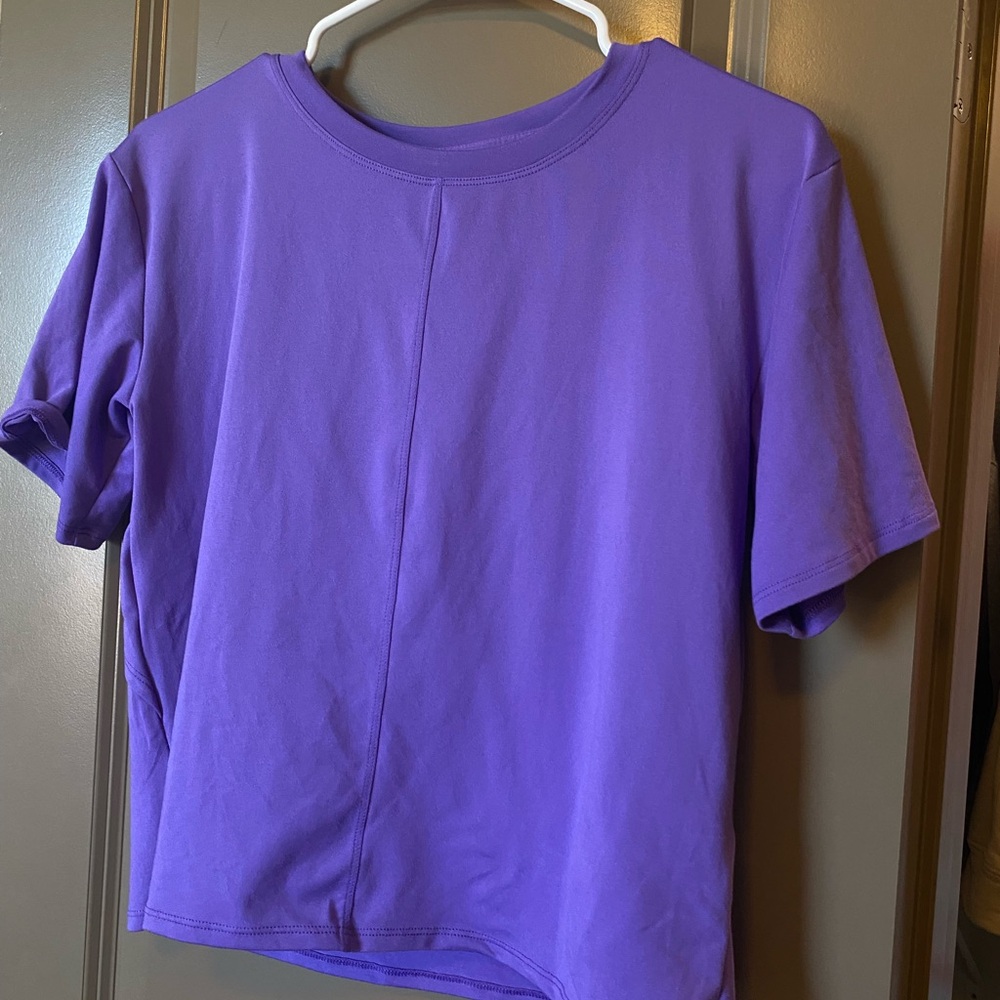 All in Motion Deep Purple Activewear Top